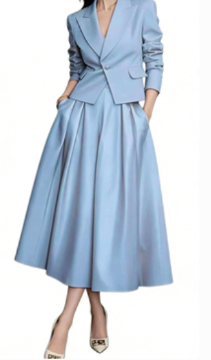 Suit Skirt Set