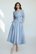 Suit Skirt Set