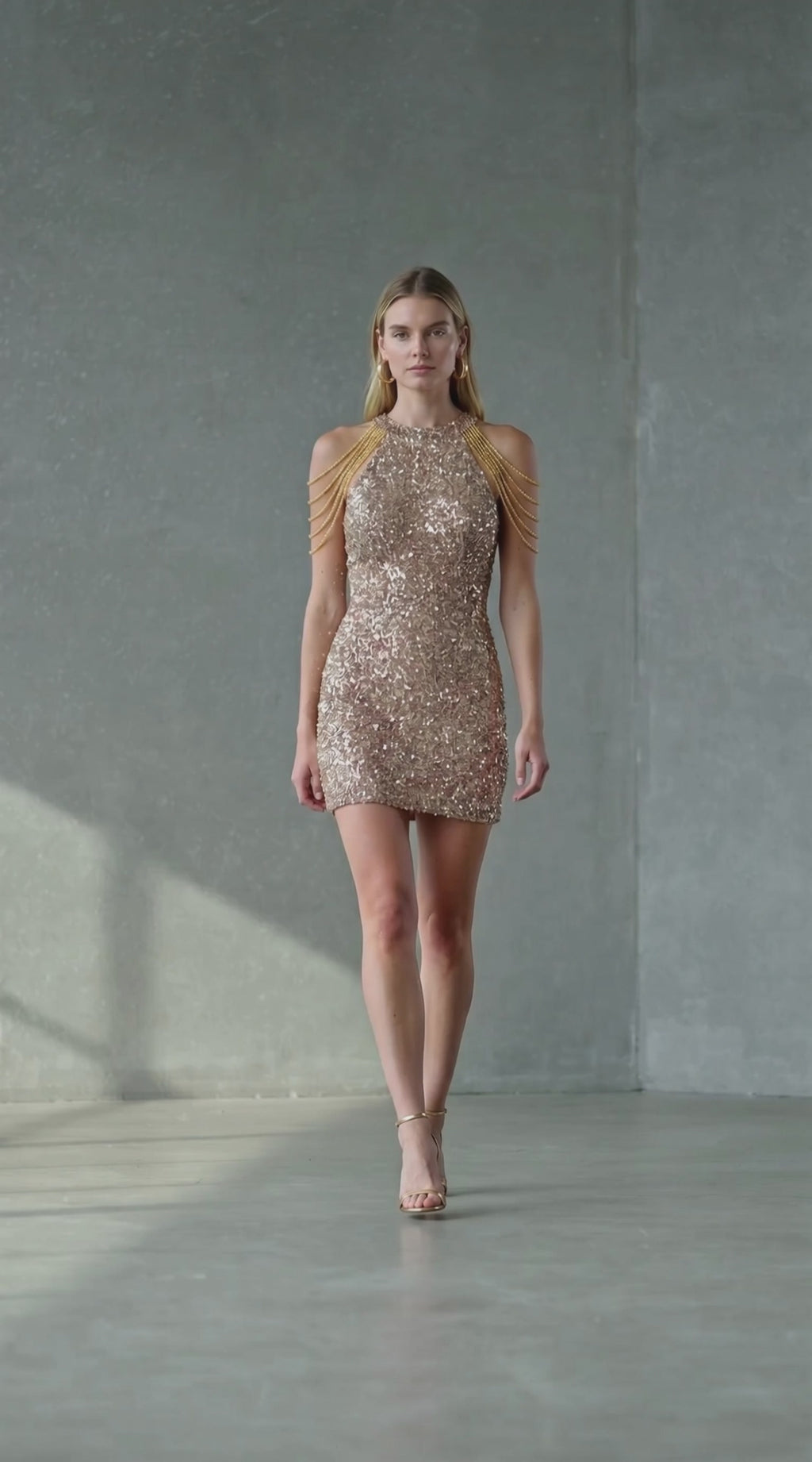 Fringe Evening Dress