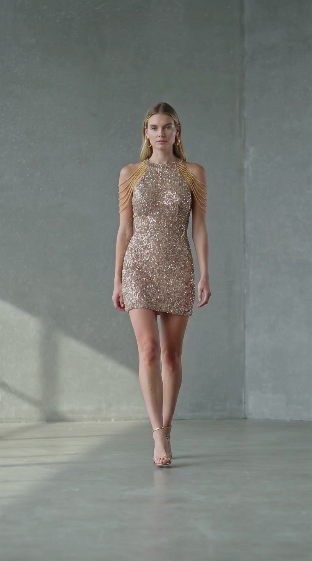 Fringe Evening Dress